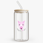 Банка с бамбуковой крышкой