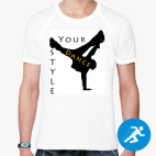 Мужская спортивная футболка