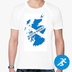 Мужская спортивная футболка