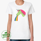 Женская футболка органик