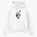 Толстовка худи оверсайз