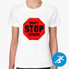 Женская спортивная футболка