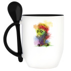 Кружка с ложкой