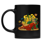 Кружка цветная UV-DTF