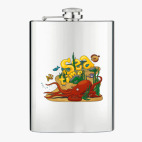 Фляжка стальная