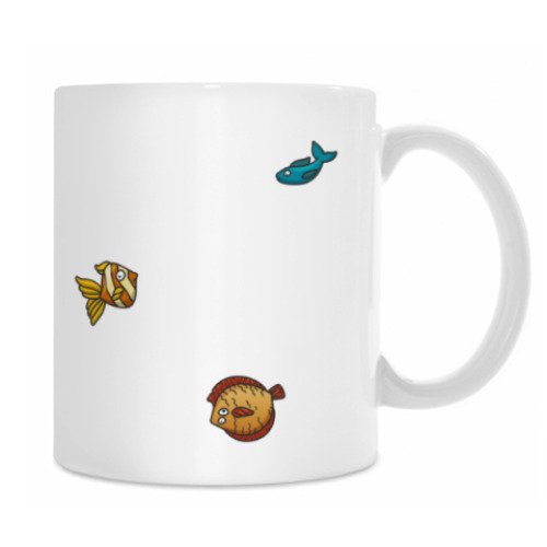 Кружка с принтом Sea time