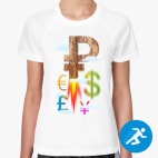 Женская спортивная футболка