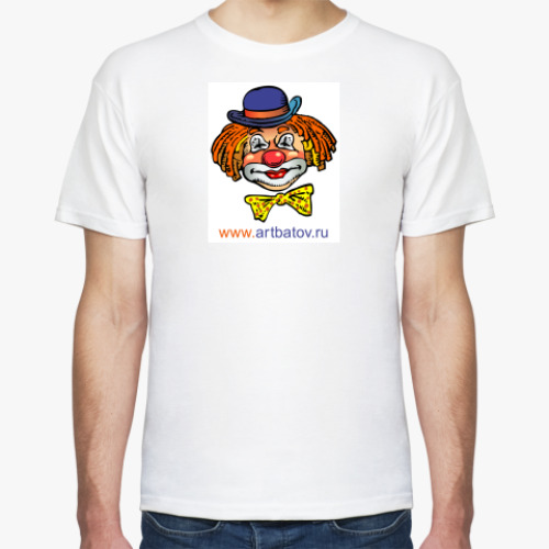 Футболка с принтом Клоун