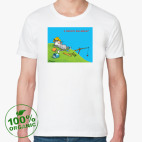 Мужская футболка органик