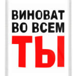 Виноват во всем ты