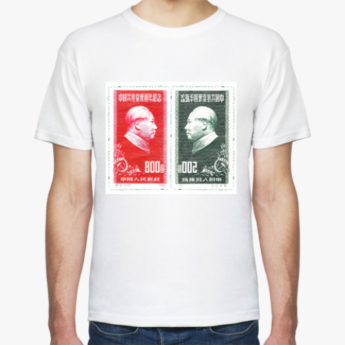 Футболка с принтом  Рожденные в СССР