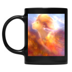 Кружка цветная UV-DTF