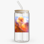 Банка с бамбуковой крышкой