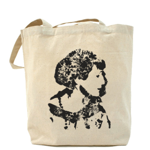 Сумка шоппер с принтом Анна Ахматова