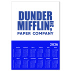 Календарь A2 2026, синий Dunder Mifflin / The Office