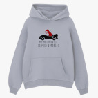 Толстовка худи оверсайз