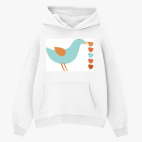 Толстовка худи оверсайз