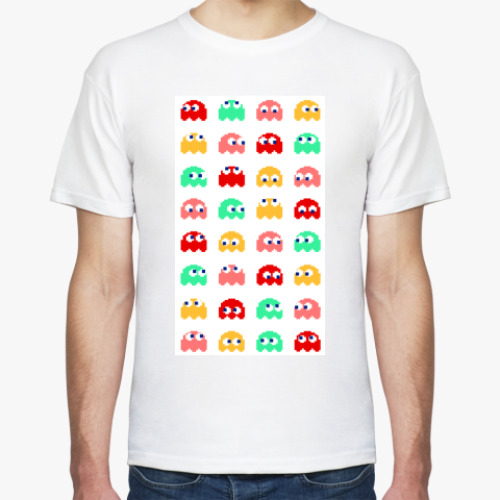 Футболка с принтом 'Pac-man'