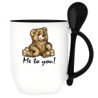 Кружка с ложкой