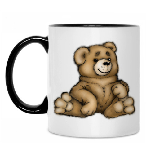 Кружка с принтом Мишутка