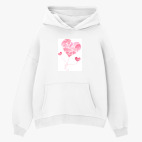 Толстовка худи оверсайз