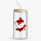 Банка с бамбуковой крышкой