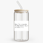 Банка с бамбуковой крышкой