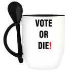 Кружка с ложкой