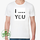 Мужская футболка органик