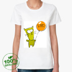 Женская футболка органик