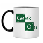 Кружка двухцветная