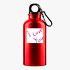 Металлическая бутылка 400 мл UV-DTF