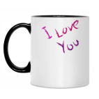 Кружка двухцветная