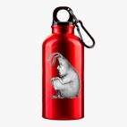 Металлическая бутылка 400 мл UV-DTF