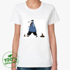 Женская футболка органик