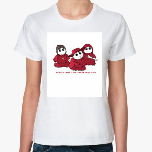 Классическая футболка с принтом Monty Python ( Монти Пайтон )