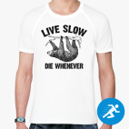 Мужская спортивная футболка