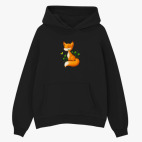 Толстовка худи оверсайз