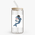 Банка с бамбуковой крышкой