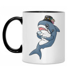 Кружка двухцветная