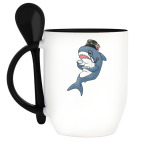 Кружка с ложкой