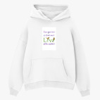 Толстовка худи оверсайз