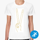 Женская спортивная футболка