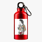 Металлическая бутылка 400 мл UV-DTF