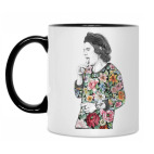 Кружка двухцветная