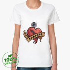 Женская футболка органик