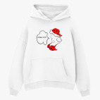 Толстовка худи оверсайз