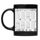 Кружка цветная UV-DTF