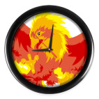 Часы (без цифр)