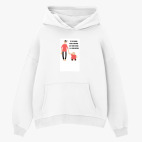 Толстовка худи оверсайз